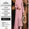 11 ChicZiba Bin Suhaib Maria Collection – Article 07 Embroidered Slub Lawn 3-Piece Suit (Dusty Mauve)