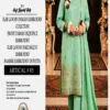 20 ChicZiba Bin Suhaib Maria Collection – Article 05 Embroidered Slub Lawn 3-Piece Suit (Mint Green)