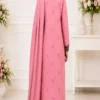 ChicZiba Bin Suhaib Maria Collection – Article 06 Embroidered Slub Lawn 3-Piece Suit