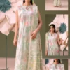 BLOOM 01-VOL-6619 CATALOGUE-13 ChicZiba BLOOM Unstitched Lawn 3-Piece Suit – Vol 6626 (Mint Green / Pistachio)