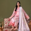 BLOOM 01-VOL-6619 CATALOGUE-18 - Copy (3) ChicZiba BLOOM Unstitched Lawn 3-Piece Suit – Vol 6630 (Coral Pink)