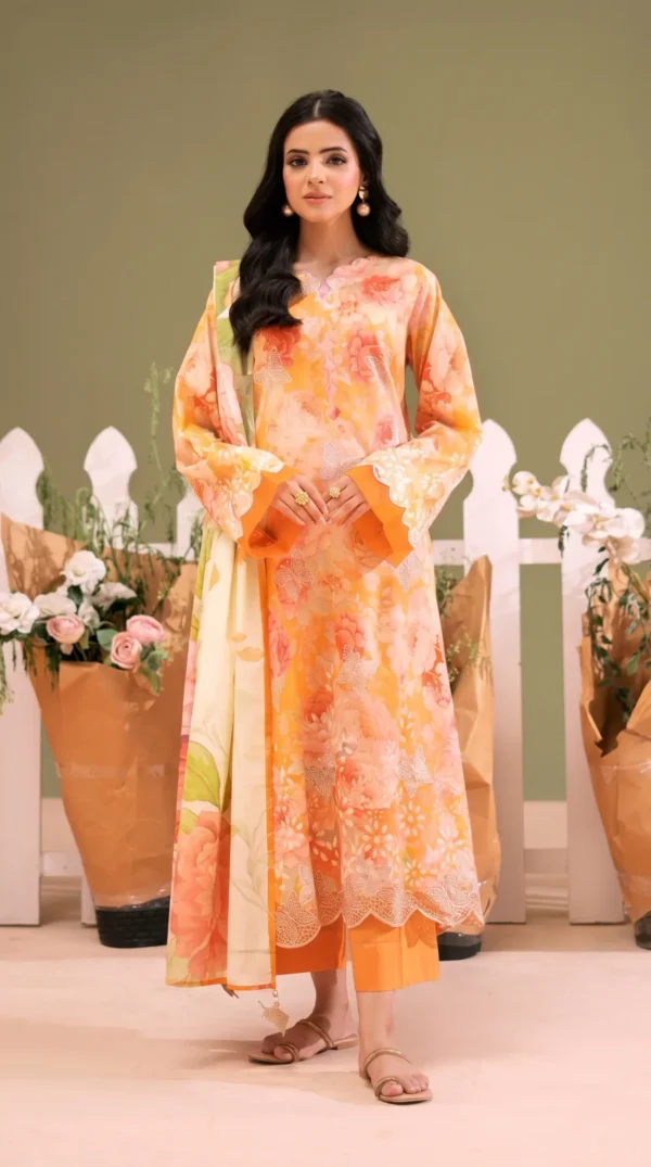 BLOOM 01-VOL-6619 CATALOGUE-3 - Copy ChicZiba BLOOM Unstitched Lawn 3-Piece Suit – Vol 6620