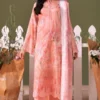 BLOOM 01-VOL-6619 CATALOGUE-5 - Copy (2) ChicZiba BLOOM Unstitched Lawn 3-Piece Suit – Vol 6619 (Pink)