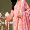 BLOOM 01-VOL-6619 CATALOGUE-5 - Copy (3) ChicZiba BLOOM Unstitched Lawn 3-Piece Suit – Vol 6619 (Pink)
