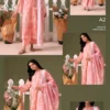 BLOOM 01-VOL-6619 CATALOGUE-5 ChicZiba BLOOM Unstitched Lawn 3-Piece Suit – Vol 6619 (Pink)