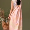 BLOOM 01-VOL-6619 CATALOGUE-8 - Copy (2) ChicZiba BLOOM Unstitched Lawn 3-Piece Suit – Vol 6622 (Peach/Off-White)