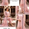 LIMELIGHT by ChicZiba Unstitched Lawn 3-Piece Suit – Blush Orchid
