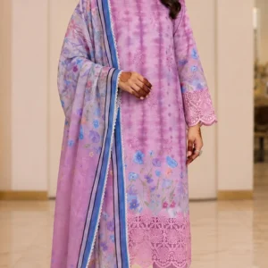 LIMELIGHT by ChicZiba Roha Collection Unstitched Lawn 3-Piece Suit – Vol 19, Design 02