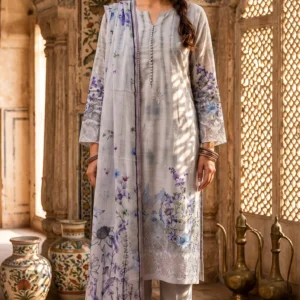 LIMELIGHT by ChicZiba Unstitched Lawn 3-Piece Suit – Vol 19, Design 06