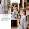 LIMELIGHT by ChicZiba Unstitched Lawn 3-Piece Suit – Vol 19, Design 06