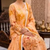 Make_new_picture_2K_202608072221 LIMELIGHT by ChicZiba Unstitched Lawn 3-Piece Suit – Amber Sunburst