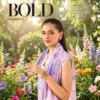 Lilac Whisper Printed Lawn Ensemble worn outdoors – lavender printed lawn suit by ChicZiba